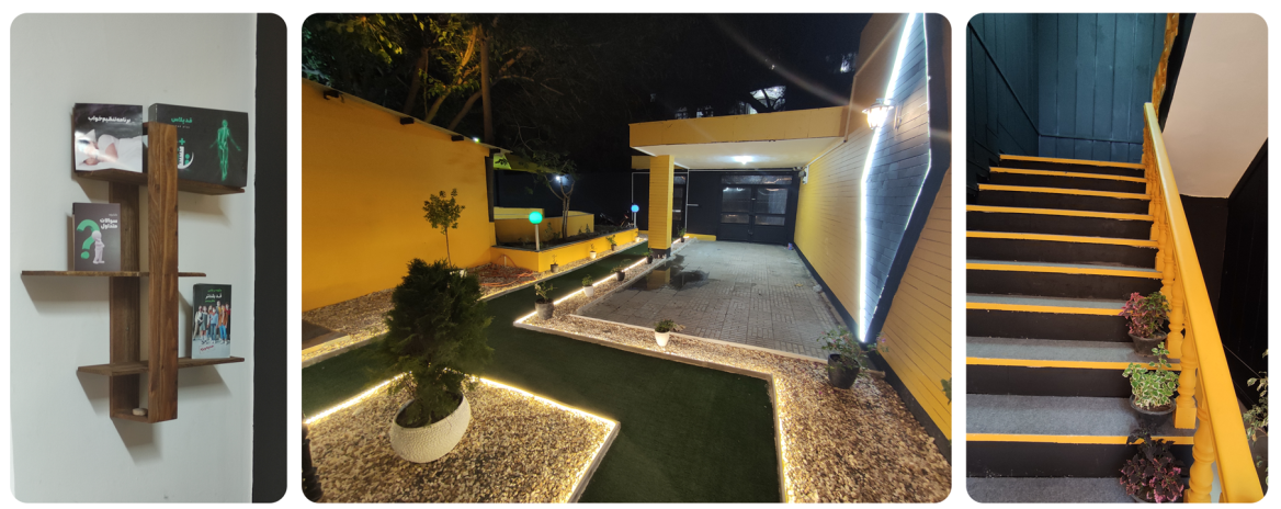 نمایی از لوکیشن های تولید محتوا