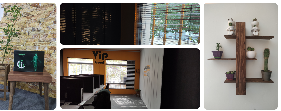 نمایی از لوکیشن های تولید محتوا